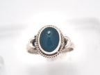 Cirlun Blue Agate Ring