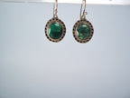 Green Emrald Earpiece Silver 925 ?
