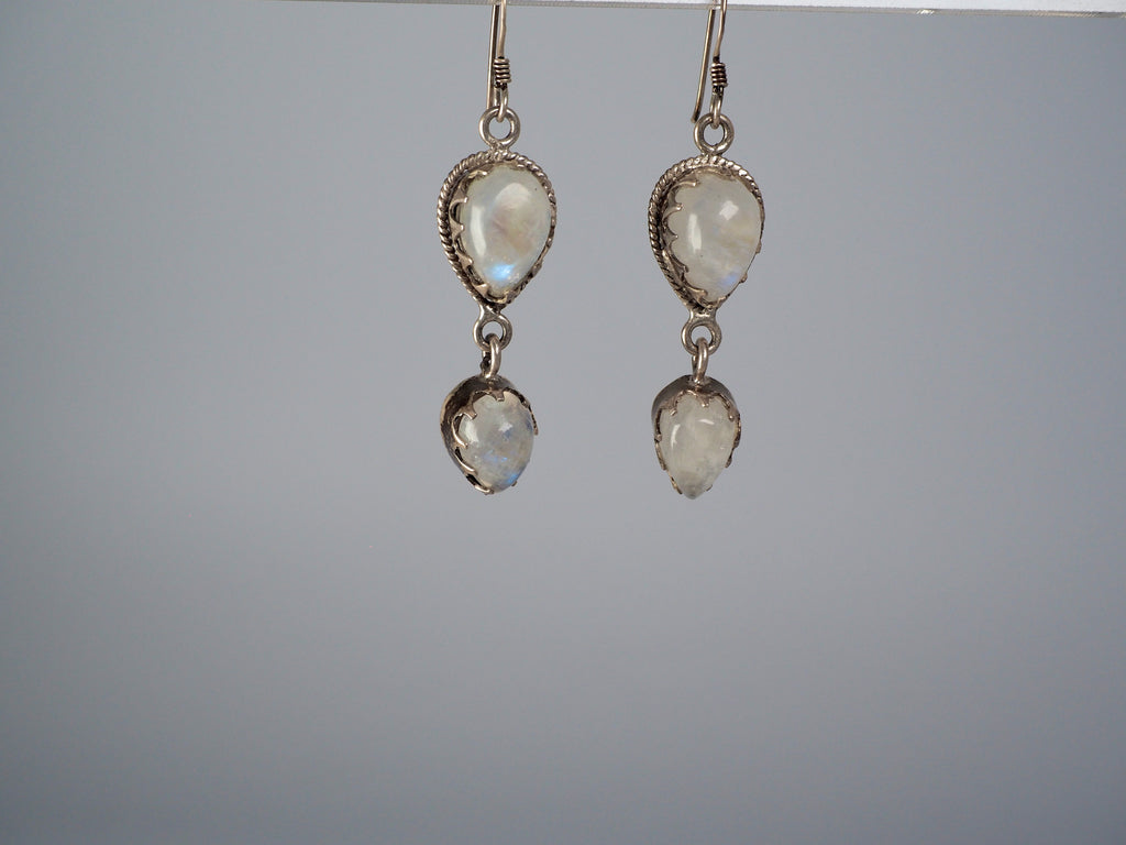 Moonstone Earpiece Silver 925