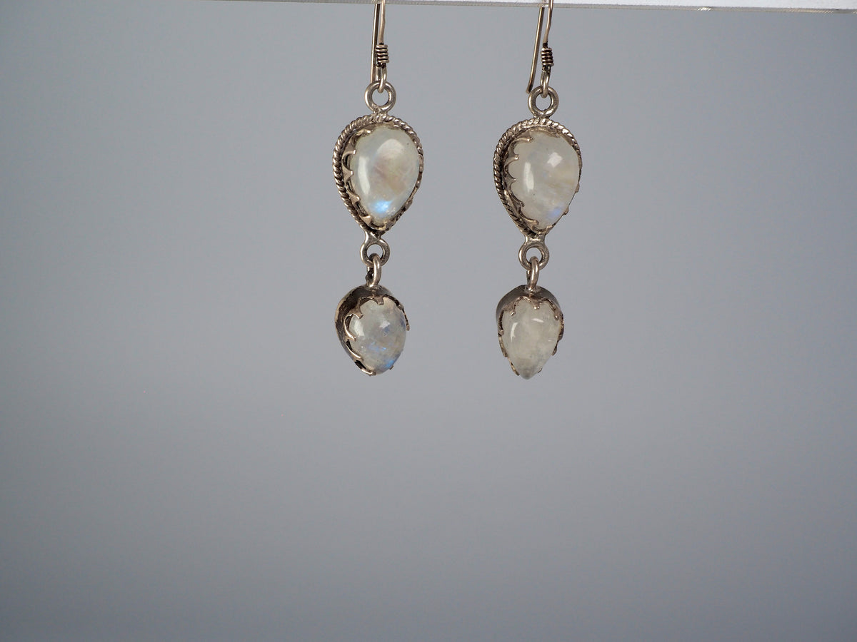 Moonstone Earpiece Silver 925