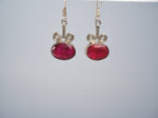 Ruby Earpiece 2 Silver 925