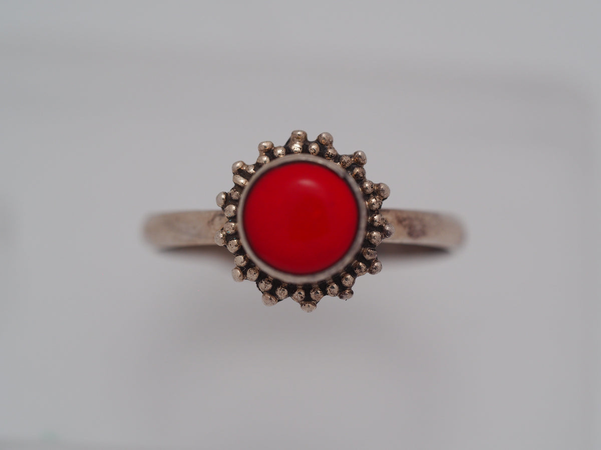 Solsu SponsCoral Ring