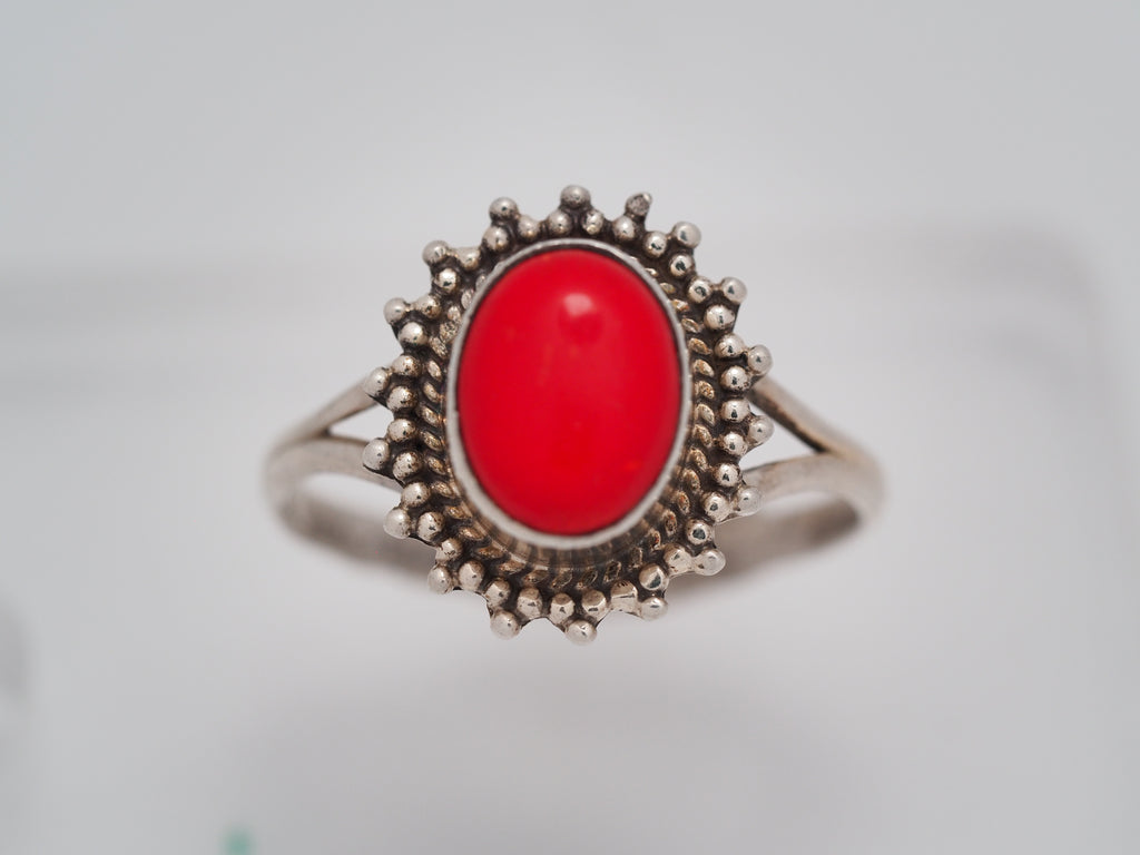 Solsu SponsCoral Ring